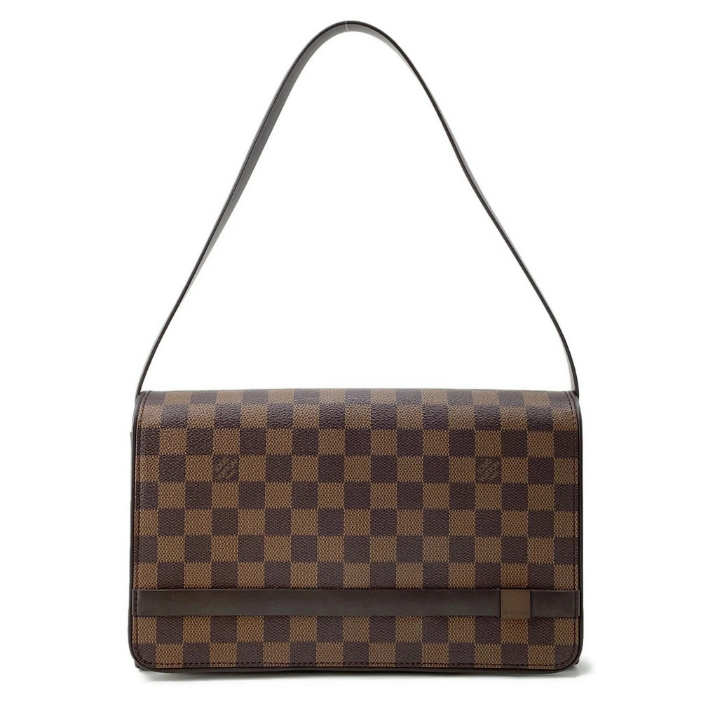 Louis Vuitton Damier Ebene Brown Tribeca Long Handbag